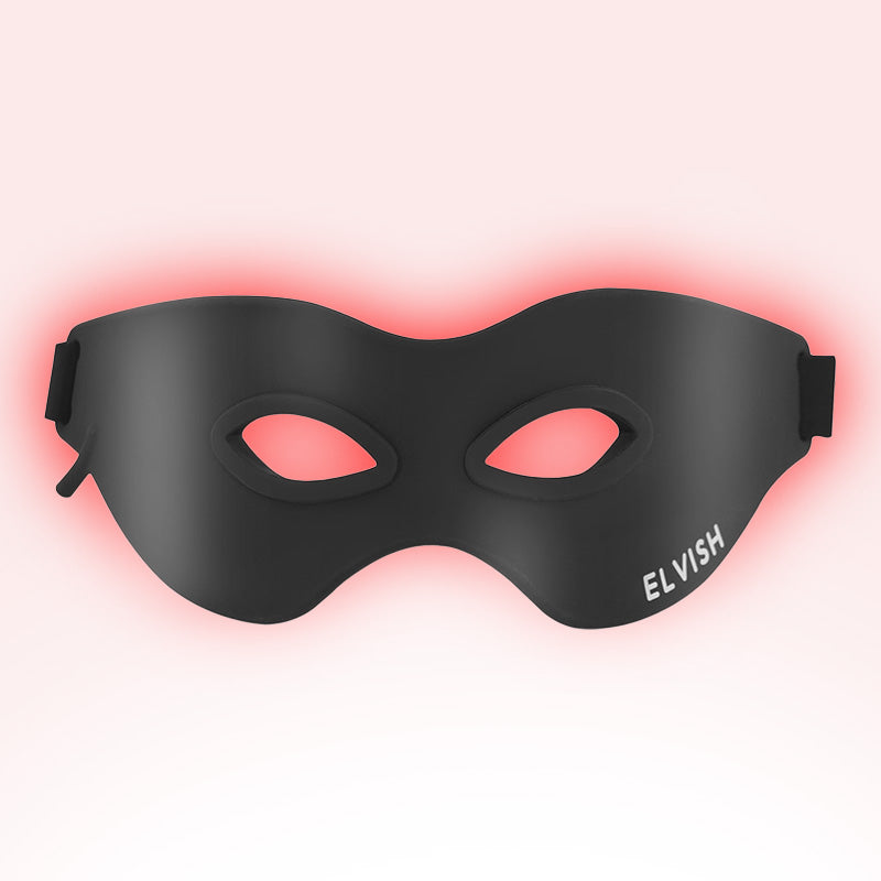 Red Light Therapy Black Eye Mask