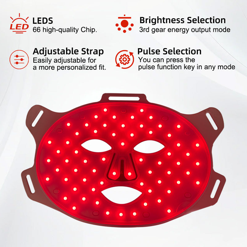 LED Red Light Beauty Mask