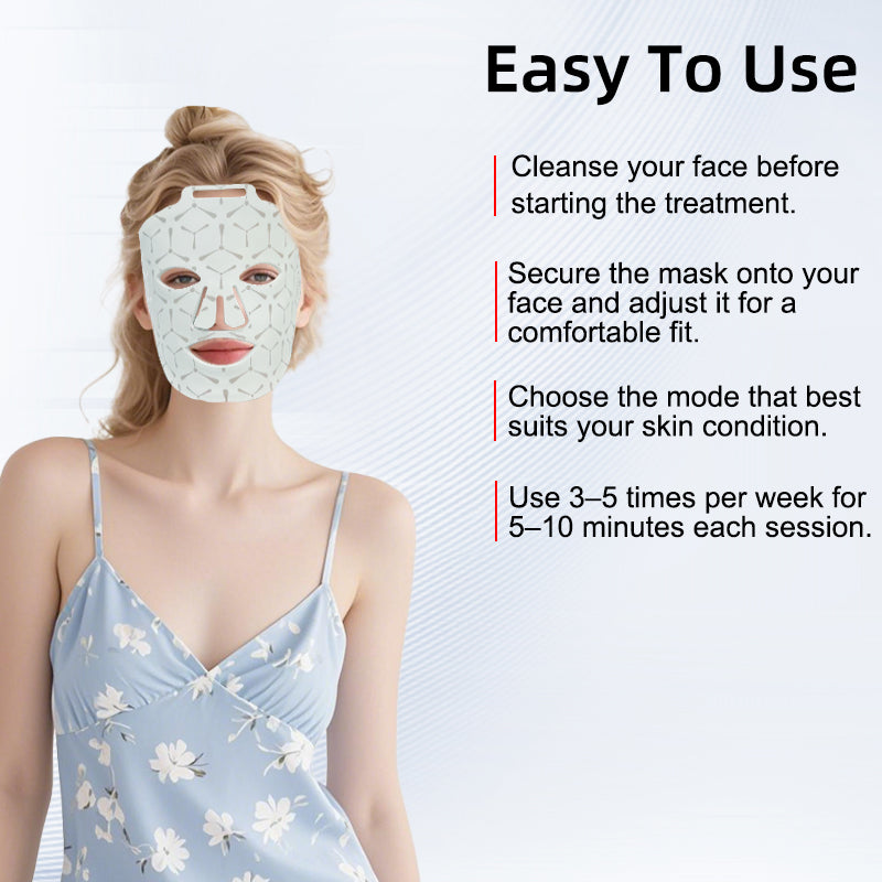 LED Red Light Beauty Mask