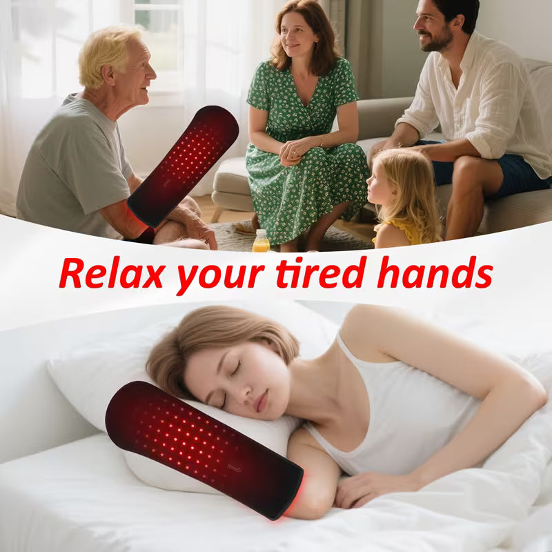 Red Light Therapy for Hands, Light Therapy Glove for Finger Wrist Arm