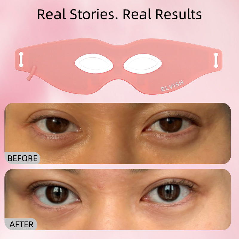 Red Light Therapy Pink Eye Mask