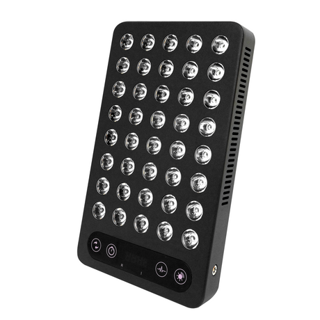 ELVISH G40 Red Light Panel Black