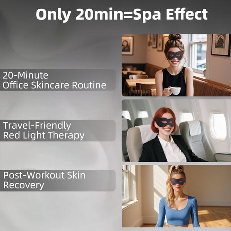 Red Light Therapy Eye Mask